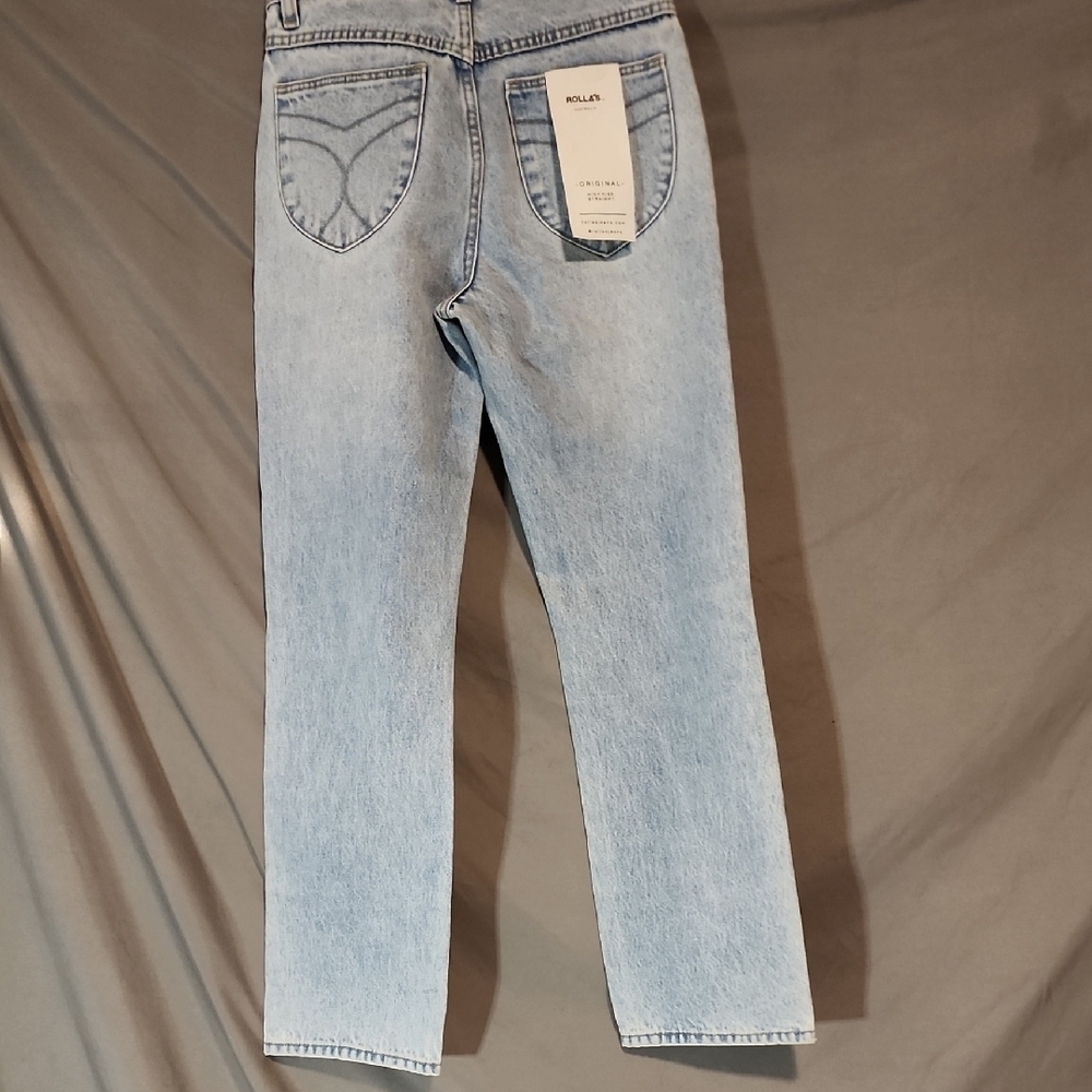 ROLLA'S NWT Jeans in Light Blue - Picture 5 of 7